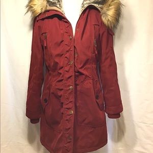 1 Madison Expedition Fur Lined Long Coat